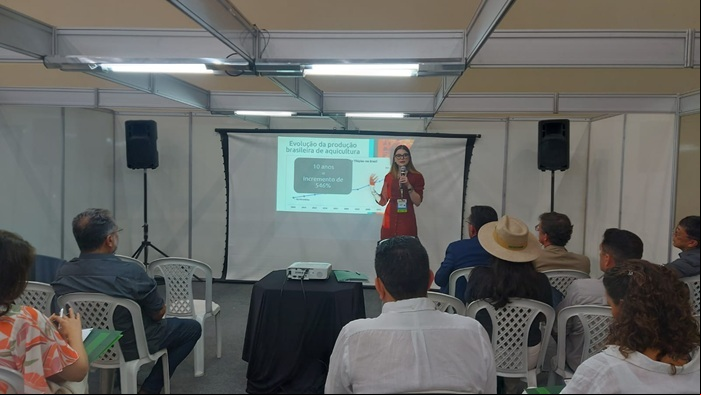 A assessora da área de Relações Internacionais da CNA, Elena Castellani, também participou da reunião
