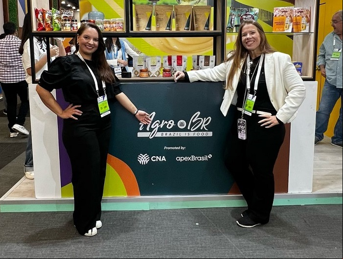 Rita Padilla e Mônica Batista, da CNA